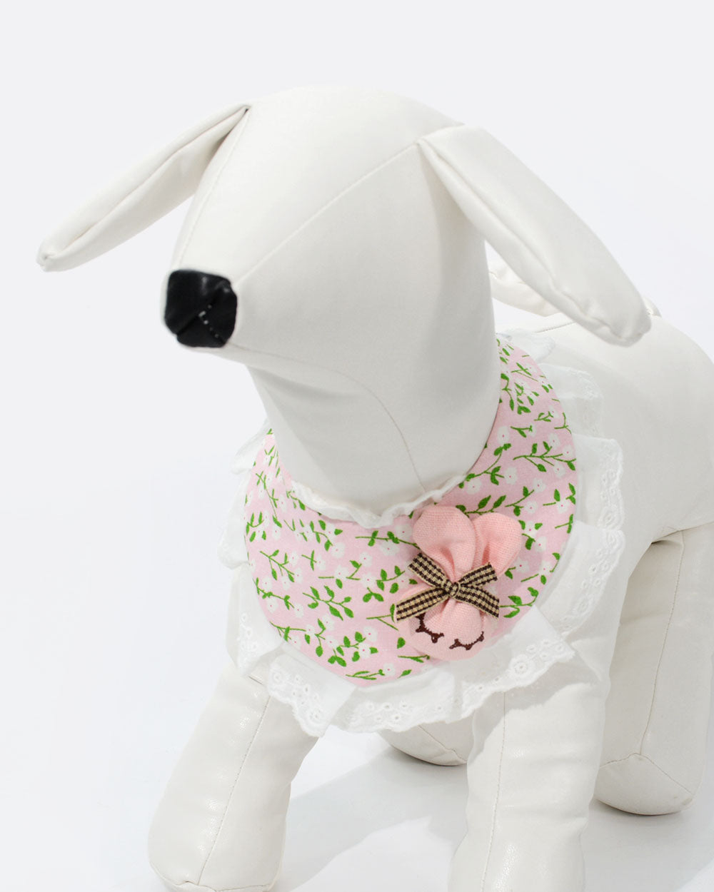 Velcro Ruffled Hem Bib - Dozy Rabbit