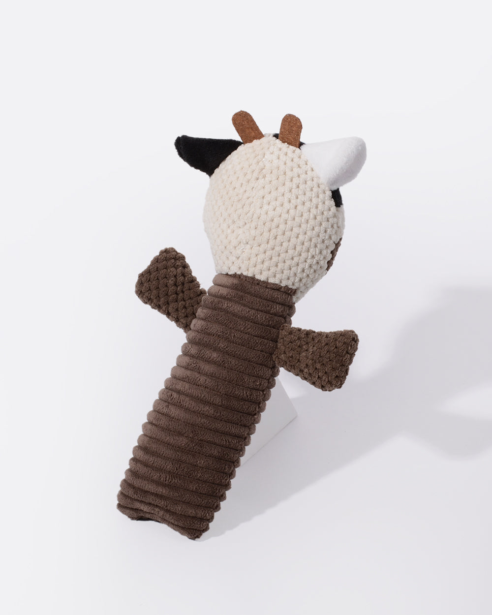 Plush Squeaky Dog Toy - Cow