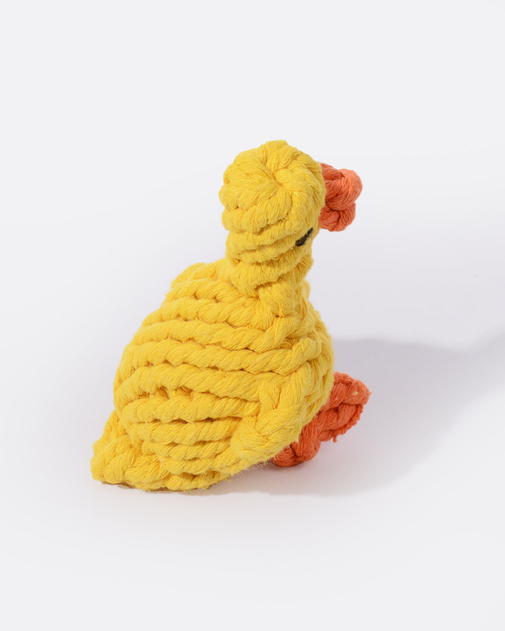 Animal Design Cotton Rope Dog Toy - Duck
