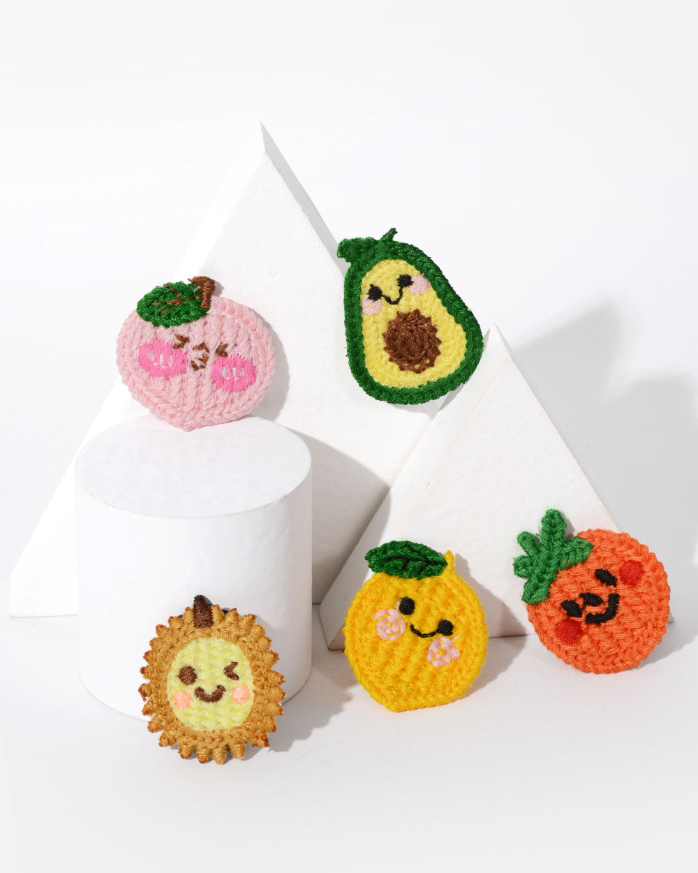Dog Snap Hair Clips - Fruit Fiesta