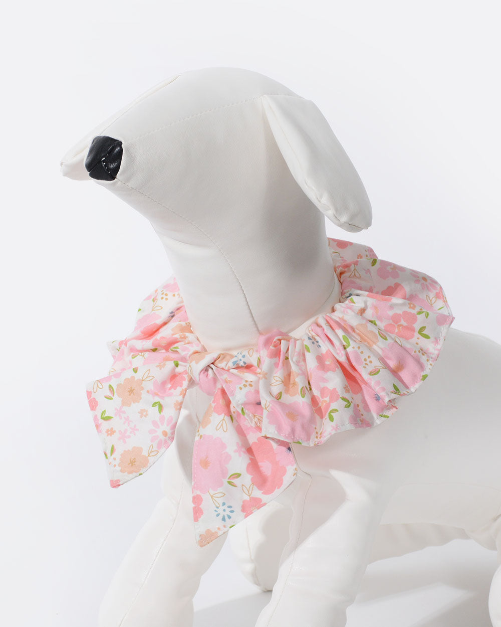 Floral Elastic Dog Bandana - Pink