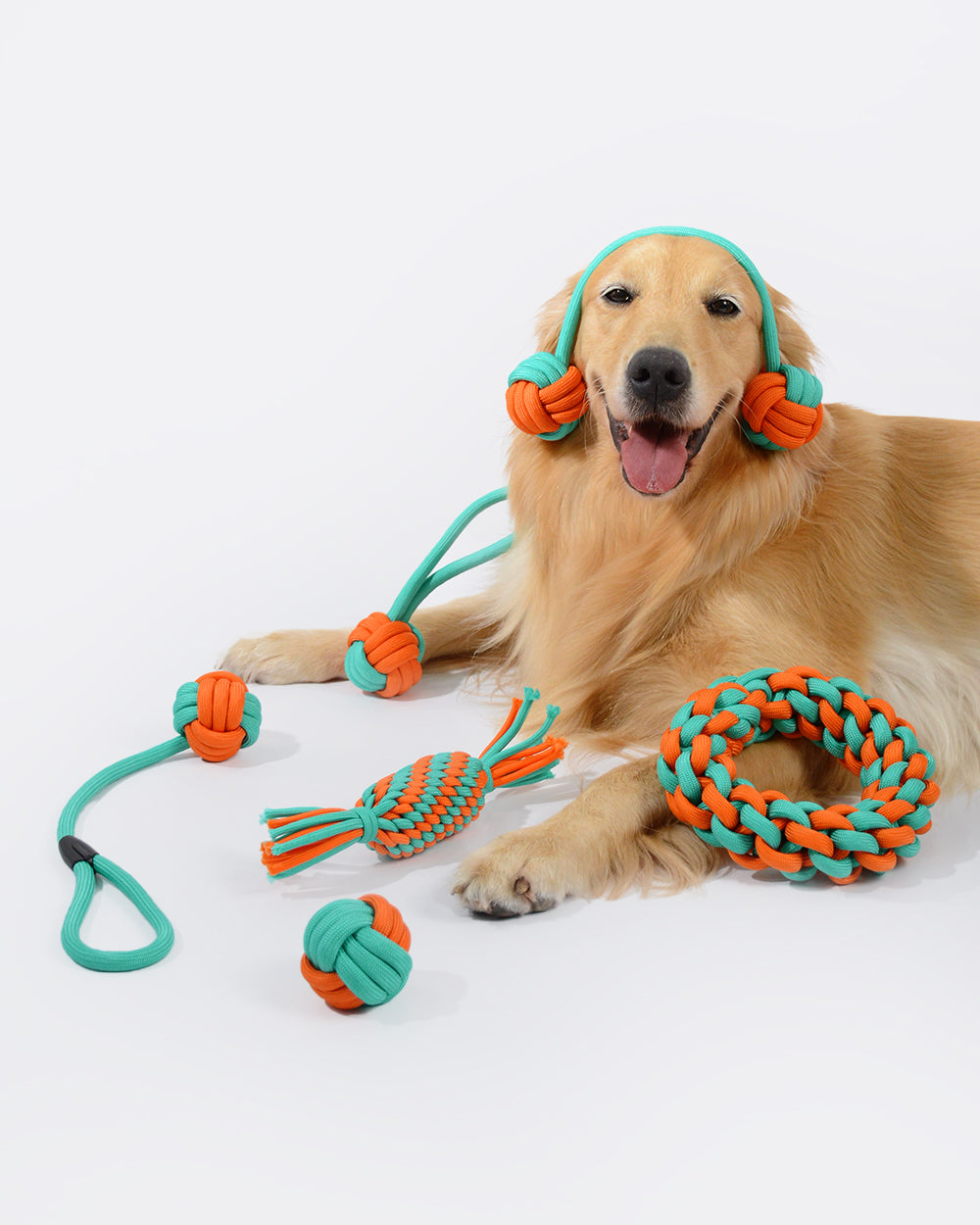 Nylon Rope Chew Toy Set - 6 Pack