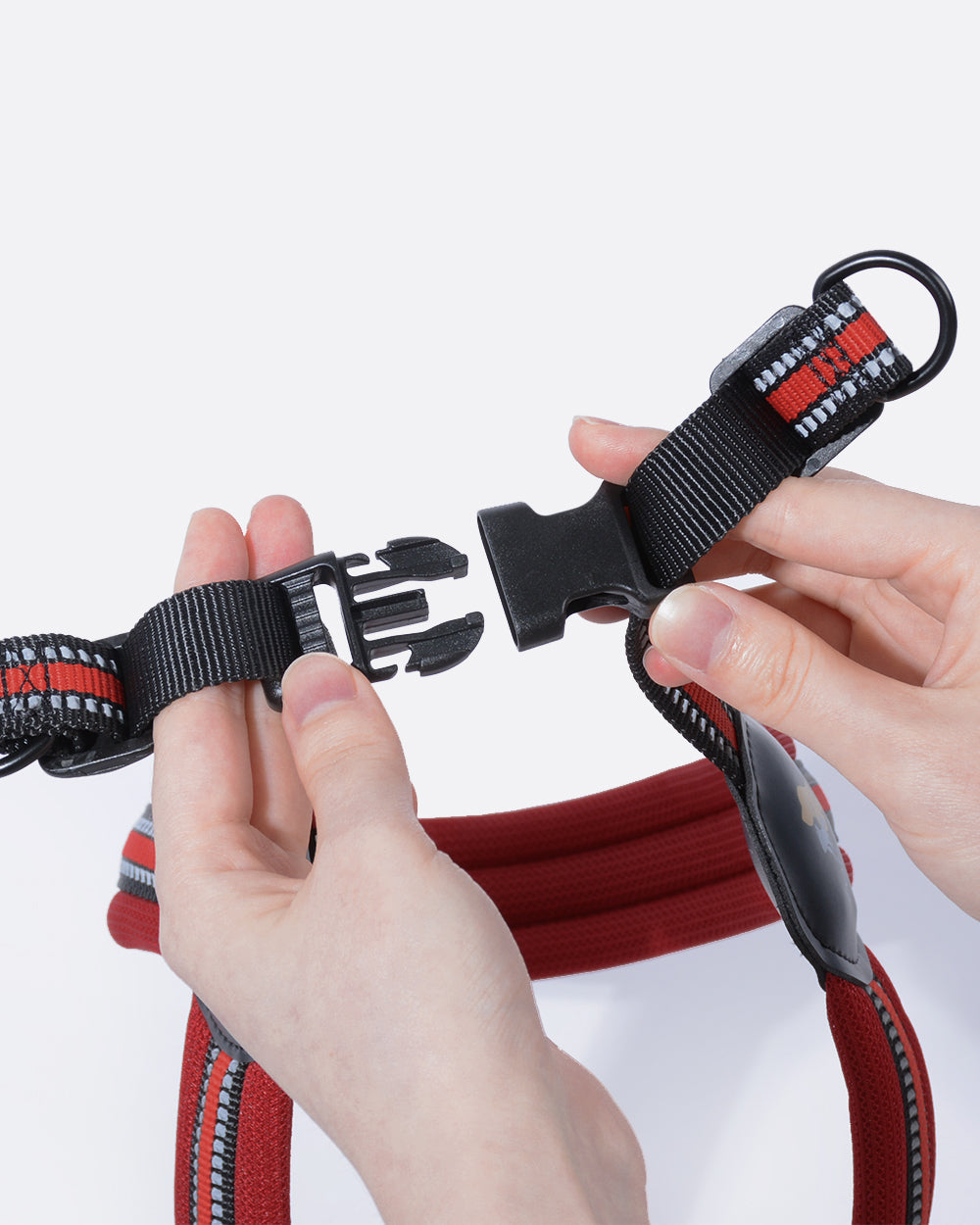 Simply Go Step-in Dog Harness - Chili Red
