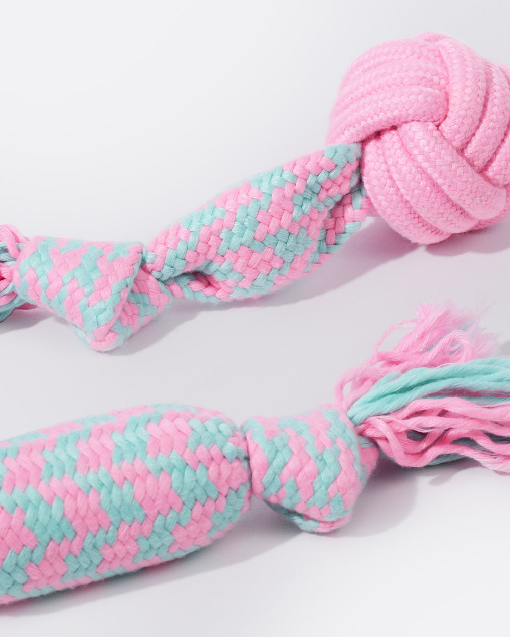 Squeaky Rope Toy Set - 3 Pack