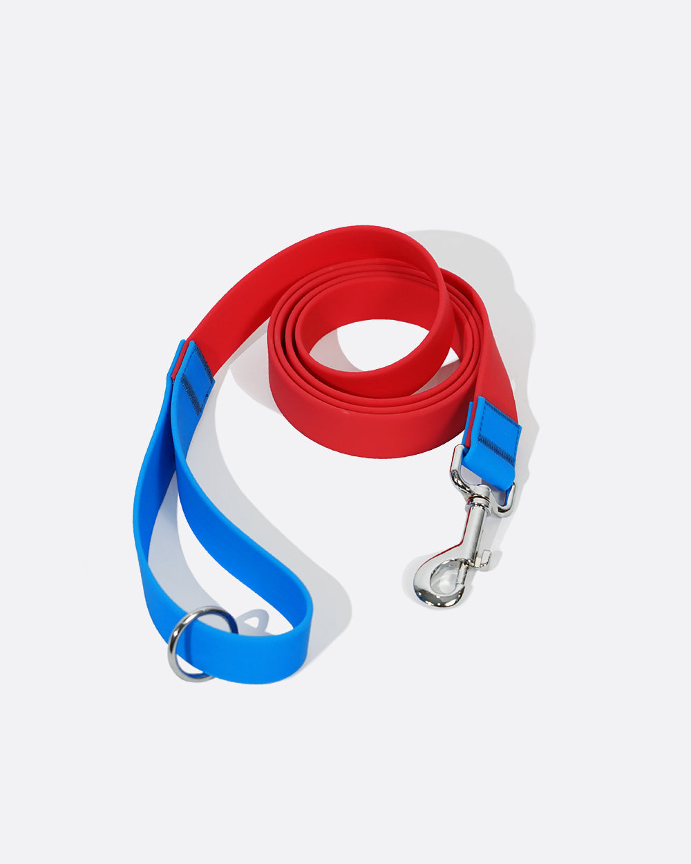 Aqua PVC Waterproof Martingale Collar and Leash Set - Hero Red