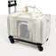 Rolling Pet Carrier with Detachable Trolley